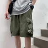 Sommer Männer Shorts Militär Reißverschluss Taktische Shorts Streetwear Hip Hop Casual Cargo Short Jogginghose Jogging Lose Hosen 240409