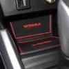 Araba Aksesuarları İç Kapı Yuvası Pad Kupa Kapı Groove Mat Anti-Slip Coaster Suzuki Vitara 2016-2020
