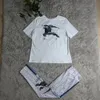 5XL 플러스 트랙 슈트 여성 캐주얼 승무원 목 티셔츠 및 바지 2 조각 세트 의상 무료 배