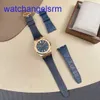 AP Crystal Wrist Watch Royal Oak Series 15510or Rose Gold Blue Blue Plate Mécanique Mécanique Mode Affaire Casual Business Watch