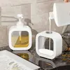 Depolama Şişeleri 300/500ml Sanitizer Dağıtıcı Doldurulabilir Losyon Şampuan Duş Jel Tutucu Taşınabilir Seyahat Dispenser Boş Banyo Pompa Şişesi