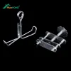 1PC Lab Hoffman Tobus Clip Clip Bern Bust de la vis pour le tuyau de caoutchouc Réglage du flux liquide Pinchcock Clip Clip Hoffman