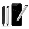 Para ipad iphone iphone capacitivo de tela de toque caneta leve, caneta de comprimido leve com caneta de caneta de metal universal altamente sensível