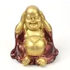 Decorative Figurines Maitreya Buddha Colorful Home And Living Room Crafts