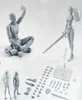 20 Malefemale Body Kun Doll PVC BodyChan DX Action Spela Art Figure Model Ritning för SHF -figurer Miniatyrer Gray Set Toy 20129579354