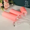 Set of 3 USB Rechargeable Remote controlled wtimer led Candle Flameless Roman Pillar Outdoor Waterproof Candles sets Light 240412