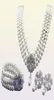 Rhodium Silver Tone Ivorycream Pearl Bridal Jewelry Set Collier Bracelet et boucles d'oreilles SETS9161100