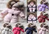 Vestiti invernali in giù per neonati neonati da neonaio boy girl giacca con cappuccio con cappuccio con cappuccio caldo vestito di abbigliamento per bambini 3126746