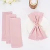 Table Napkin 12PC Dinner Cloth Napkins 30X45CM Soft Cotton Washable Hemmed Edges For Wedding Baby Shower Birthday Christmas Decoration