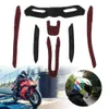 27PCS Universele Helm Helm Wewnętrzne podkładki piankowe Zestaw zamienny Vezegelde Spons Voor Outdoor Sport Fietsen Motorcycle Accessoires