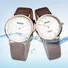 Fashion designer Watch Ultra-thin casual quartz alloy couple luxury watch