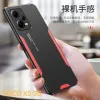 POCO X5 Pro X5Pro 5G Case de luxe Laser Slecture en métal Aluminium Aluminium Alloy Retour pour Xiaomi POCO X5 5G Étui de téléphone