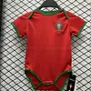 Baby 2024 Kinder Kit Fußball Trikots Portuguesa Joao Felix Bruno Fernandes Bernardo Andre Silva Diogo J Fußball Shirt Camisa de Futebol Kinderfans Enfants