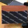 Wallet Card Designer -Karte Luxus Geldbeutel Mini Brieftasche Luxurys Frauen Brieftaschen Schlüssel Pocket Innenschlitz Top -Qualität mit echtem Lederkartenpaket