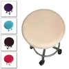 Обложка стула круглого стула для кафе для домашнего офиса конференция конференция мебельная поставки прочная ткань скамейка