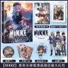 Keychains Nikke Goddess of Victory Photobook Poster Acrylique Stand Carte Keychain Badge Card Box coffre