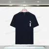 Heren T-shirt Hoogwaardige mode Mode heren plus size t-shirt luxe polo ronde nek ademende top zakelijk shirt casual tee man tops ontwerper shirts heren maat m-xxl