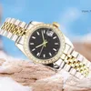 Womens Womens Automatic Mechanical Watch for Mens Diamond Watch Luxury Watches Date JU ST 31mm Dial Dial Gold Aço inoxidável Relógio vintage AAA 2813 Redes de pulso