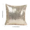 Pillow 40x40cm 11color Sequins Gold Silver Case Luxury Sofa Glitter Square Zipper Cover Pillowcase 1PCS