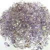 Figurines décoratives 50g 3-5 mm spécimen poli naturel Amethyste Purple Yellow Quartz Crystal Stone Healing Crystals