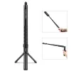 Monopods PULUZ Rotary Handle Desktop Tripod Stand Bullet Time Invisible Selfie Stick Monopod For Insta360 X3 Sports Camera Accessories