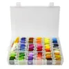 Floss Bordery Floss Stitch Threads Kit Bracelet String Kit com Organizer Storage Box Cross Stitch Tools Borderyer Kit