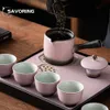 Alteração do forno Rouge Powder Art Ceramic Potting Porting Store Solution Water Teaware Suporte