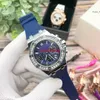 Des Men Watches Aすべてのダイヤルワーキングデート高級ファッション女性フルスチールバンドクォーツムーブメントクロックゴールドシルバーレジャーリストウォッチ