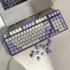 Аксессуары Gmkkey Tuzi Theme Pbt Dye Dye Subbed Caycap для MX Switch FL980 Механическая клавиатура GMK Клавиц профиль вишневой профиль японский ключ