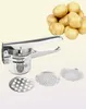 Fruitgroentegereedschap Aardappelpuree en ricer handmatige Juicer Squeezer Press Baby Food Supplement Machine Multifunctionele keuken CF7654348