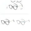 Óculos de sol Estilo coreano Round Glasses Frame Computador Mulheres Prebyopia Anti -Blue Light Spectacles yeglsses 1 1.5 2 2,5 a 4.0