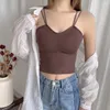 Camisoles Tanks Женские лучшие весенние летни