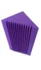 12 x 12 x 24 cm Purple Bass Trap Acoustic Panel for the Corner Wall Studio Room 12 PCS4003447