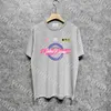 Fashion Round Neck Tshirt Rhude Men Women Tees Designer Summer Short Sleeve Shirt Tops Clothing