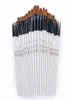 12 stks nylon haar houten handgreep Watercolor Paint borstel pen set voor het leren van diy olie acryl schilderen kunstborstels benodigdheden make -up7242982