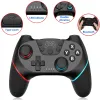 GamePads zaktualizowany Bluetooth Gamepad dla NSWitch Switch Pro kontroler bezprzewodowy przełącznik kontrolera zdalnego gamePad joystick