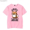 T-shirt pour hommes à capuche pour hommes T-shirt, je ne me moque pas.Je suis juste plus intelligent que vous ne pouvez comprendre.T-shirt kaii t-shirt t-shirt t-shirt classique c24325