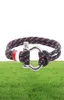 Hommes bracelet à vis à voile nautique chaîne en acier inoxydable Black Tactical Cangle Bangle Sailor Surfer Beachwear mâle bijoux 8279274