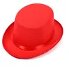 Beret Magicians Dżentelmen Hat Outdoor Flat Top Fedoras for Teens Carnivals Party