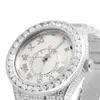 Luksusowe wyglądanie w pełni obserwuj mrożone dla mężczyzn Woman Top Craftsmanship Unikalne i drogie Mosang Diamond 1 1 5A zegarki dla Hip Hop Industrial Luksurious 7120