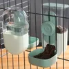 Pet Hanging Water Fountain Convenient Automatic Feeder Dog Feeding Bowl Cat Water Drink Kit Tool Food Storage Container