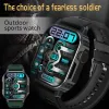 Uhren 2023 Smart Watch für Männer Android Bluetooth Call IP68 wasserdichte Blutdruckfitness GPS -Tracker NFC Smart Watch für Xiaomi