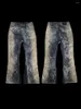 Pantalon pour hommes Avant-garde Style Dark Loose Wash