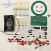 LED Running Light Diy Kit Eletrônico CD4017 Desbotamento com potenciômetro ajustável para solda LED LUZES