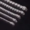 VOAINO OEM ODM Jewelry 2Mm 3Mm 5Mm 6Mm 20 Inch Necklace Sier 9K 14K Moissanite Tennis Chain