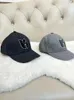 Ball Caps Autunno e Cappelli invernali in lana Baseball ricamato per le donne