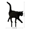 Acrylic Simulation Cat Garden Stake Decorative Sign Ornaments Art Crafts for Courtyard Yard Lawn Home Decorations Supply 240412