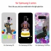 Custodia in coque morbida in silicone per Samsung Galaxy S22 S21 S11 S20 S10 S9 S8 Plus 5G S10lite E Ultra Cover Dooglette di silhouette