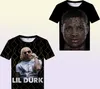 Men039s Tshirts Rappeur Lil Durk 3D T-shirt imprimé Men Femmes Summer Casual Cool Hop Hop Fashion Street Tshirt Oversized Tee Tee T6129114