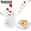 Makers DMWD 110V 220V Fullautomatic Electric DIY Yogurt Maker Multifunctional Japanese Leben Rice Wine Natto Caspian yogurt Machine